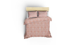L'essentiel linge de maison Pure - Powder Juego de Funda de Edredón Doble